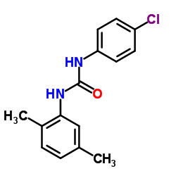 1-(4-Chlorophenyl)-3-(2,5-dimethylphenyl)urea结构式