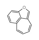 Cyclohepta(cd)(1)benzofuran结构式
