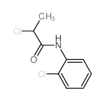 2-Chloro-N-(2-chlorophenyl)propanamide结构式