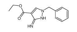 Ethyl 3-amino-1-benzyl-1H-pyrazole-4-carboxylate Structure