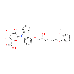 卡维地洛N-β-D-葡糖醛酸图片