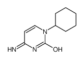 4-amino-1-cyclohexylpyrimidin-2-one Structure