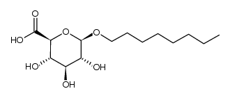 octyl β-D-glucopyranosiduronic acid Structure