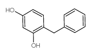 4-苯甲基间苯二酚结构式