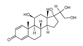 20a-Hydroxy Prednisolone structure