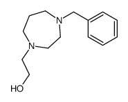 2-(4-Benzyl-1,4-diazepan-1-yl)ethanol结构式