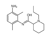 (2S)-N-(3-Amino-2,6-dimethylphenyl)-1-propyl-2-piperidinecarboxamide structure