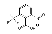 2-Nitro-6-(trifluoromethyl)benzoic acid Structure