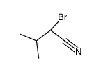 2-bromo-3-methylbutanenitrile结构式