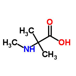 N,2-二甲基-丙氨酸结构式