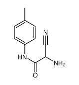 2-氨基-2-氰基-N-对甲苯基乙酰胺结构式