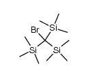 bromotris(trimethylsilyl)methane Structure