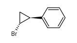 rac-(trans-2-bromocyclopropyl)benzene结构式