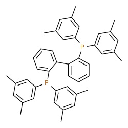 2,2'-双[双(3,5-二甲苯基)膦基]-1,1'-联苯结构式