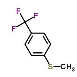 Methyl 4-(trifluoromethyl)phenyl sulfide Structure