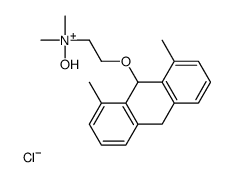 2-[bis(2,6-dimethylphenyl)methoxy]ethyl-hydroxy-dimethylazanium,chloride Structure