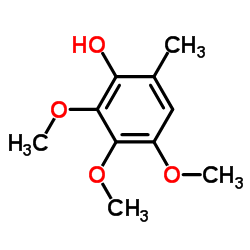 2,3,4-Trimethoxy-6-methylphenol Structure