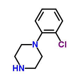1-(2-Chlorophenyl)piperazine Structure