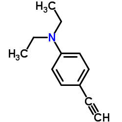 N,N-Diethyl-4-ethynylaniline Structure