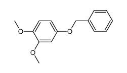 4-(苄氧基)-1,2-二甲氧基苯结构式