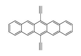 6,13-diethynylpentacene Structure