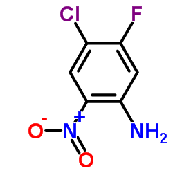 4-Chloro-5-fluoro-2-nitroaniline structure