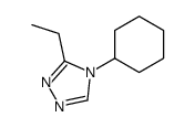 4-cyclohexyl-3-ethyl-1,2,4-triazole Structure