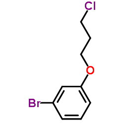 1-溴-3-(3-氯丙氧基)苯结构式