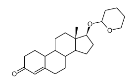 19-Nor-testosteron-tetrahydropyranyl-(2)-aether结构式