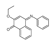 2-ethoxy-4-phenyliminonaphthalen-1-one Structure