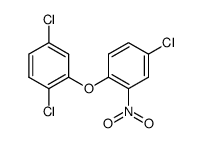 <2,5-Dichlor-phenyl>-<4-chlor-2-nitro-phenyl>-aether结构式