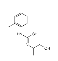 1-(2,4-dimethylphenyl)-3-(1-hydroxypropan-2-yl)thiourea Structure