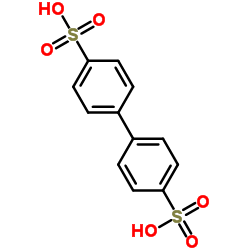4,4'-Biphenyldisulphonic acid Structure