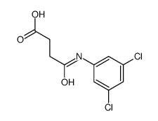 4-(3,5-dichloroanilino)-4-oxobutanoic acid Structure