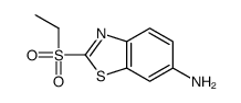 2-(乙基磺酰基)苯并[d]噻唑-6-胺结构式