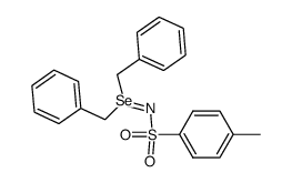 N-(p-tolylsulfonyl)dibenzylselenimide结构式