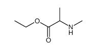 Alanine, N-methyl-, ethyl ester (9CI)结构式