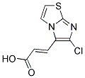 3-(6-CHLORO-IMIDAZO[2,1-B]THIAZOL-5-YL)-ACRYLIC ACID结构式