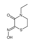 4-ethyl-2-hydroxyiminothiomorpholin-3-one结构式