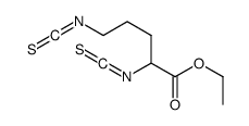 ethyl 2,5-diisothiocyanatopentanoate结构式