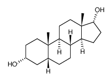(8R,9S,10S,13S,14S)-10,13-dimethyl-2,3,4,5,6,7,8,9,11,12,14,15,16,17-tetradecahydro-1H-cyclopenta[a]phenanthrene-3,17-diol结构式