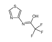 2,2,2-三氟-N-4-噻唑-乙酰胺结构式