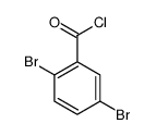 2,5-dibromobenzoyl chloride结构式