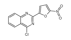 4-CHLORO-2-(5-NITROFURAN-2-YL)QUINAZOLINE Structure