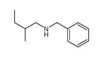 N-benzyl-2-methylbutan-1-amine结构式