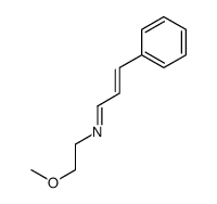 N-(2-methoxyethyl)-3-phenylprop-2-en-1-imine结构式