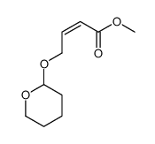 methyl 4-(oxan-2-yloxy)but-2-enoate结构式