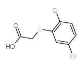 2,5-二氯苯基硫代羟基乙酸结构式