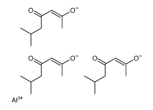 tris(6-methylheptane-2,4-dionato-O,O')aluminium结构式