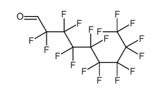2,2,3,3,4,4,5,5,6,6,7,7,8,8,9,9,9-heptadecafluorononanal结构式